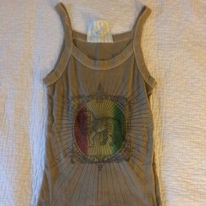 Tan rasta tank